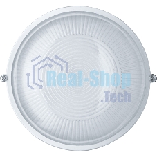 Светильник Navigator ЛОН NBL-R1-60-E27/WH 1х60Вт E27 IP54 (аналог НПБ 1301 бел. круг 60Вт)