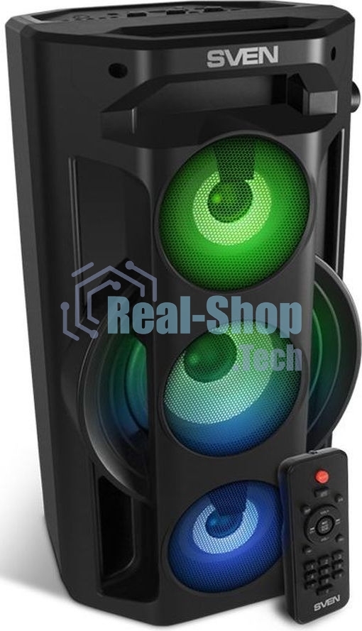 Колонка портативная Sven АС PS-680 черный 65W 1.0 BT