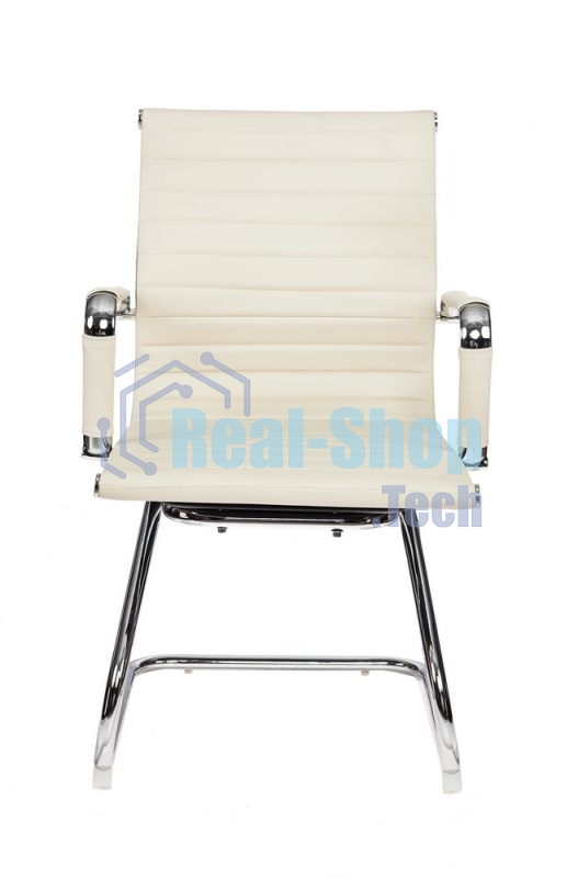 Кресло компьютерное Бюрократ CH-883-LOW-V/IVORY низкая спинка слоновая кость искусственная кожа