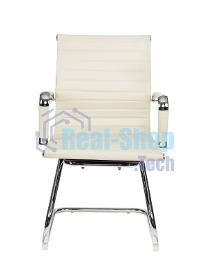 Кресло компьютерное Бюрократ CH-883-LOW-V/IVORY низкая спинка слоновая кость искусственная кожа