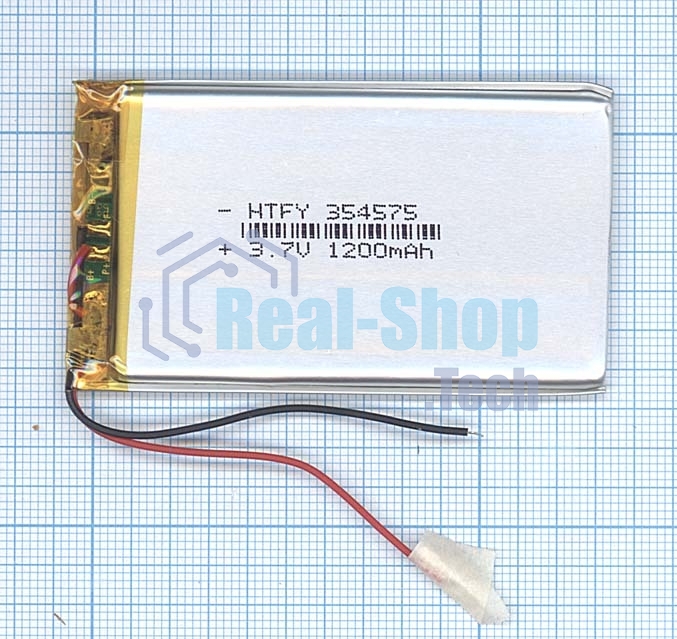 Аккумулятор Li-Pol (батарея) 3.5x45x75 мм 2pin 3.7V/1200mAh