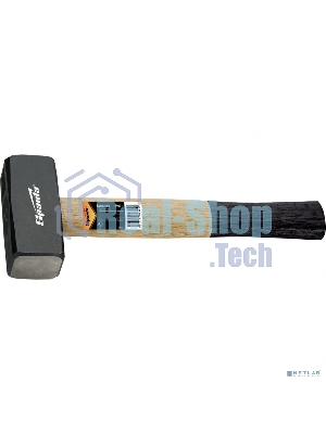 Кувалда Sparta 2000 г, кованая головка, деревянная двухцветная рукоятка