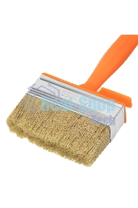 Кисть-ракля Sparta 30х100 мм, натуральная щетина, пластмассовый корпус, пластмассовая ручка