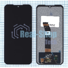 Дисплей для Doogee V30, V30T в сборе с тачскрином черный Orig