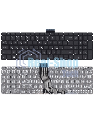 Клавиатура для ноутбука HP Omen 17-W000 черная с белой подсветкой
