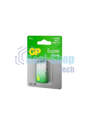 Алкалиновая батарейка GP Super Alkaline G-Tech 9V Крона - 1 шт. на блистере (1 шт.)