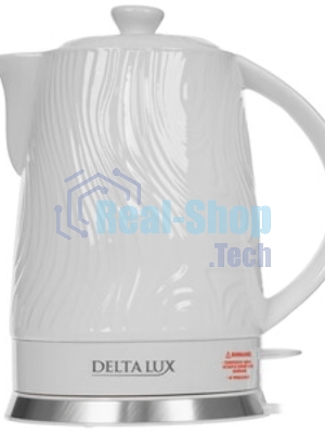 Чайник электрический Delta Lux DE-1022 белый
