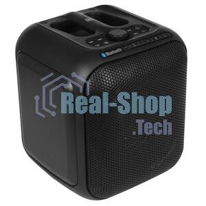 Портативная колонка SVEN PS-880, черный, 1.0, 110 Вт (RMS), Bluetooth, FM, USB, microSD, LED-дисплей, аккумулятор