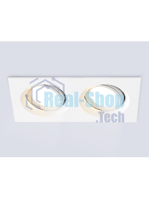 Светильник Ambrella light TN1145/2 WH белый IP44 GU5.3/2 180*95*38