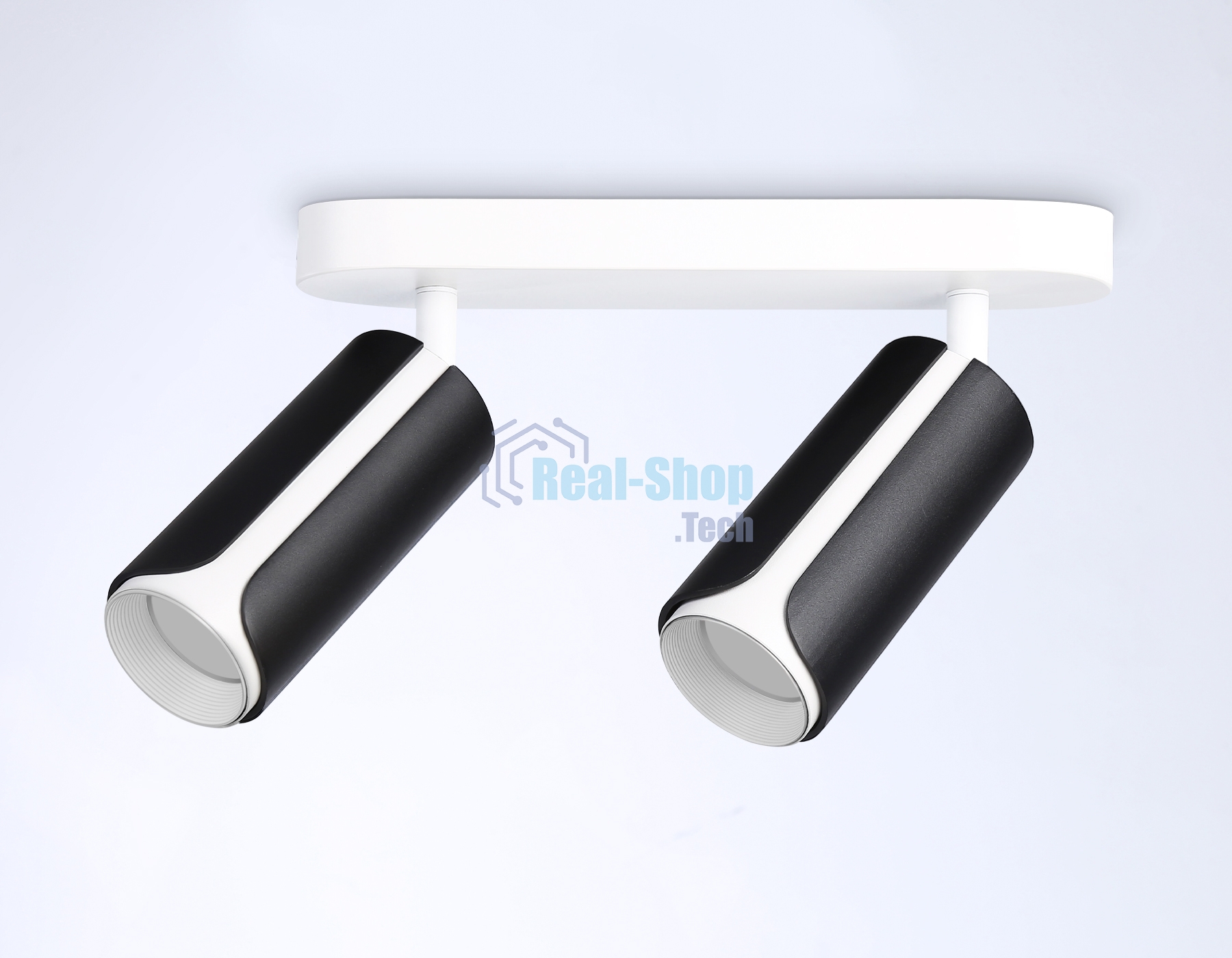 Светильник Ambrella light TN51598/2 BK/WH черный/белый GU10/2 260*60*195