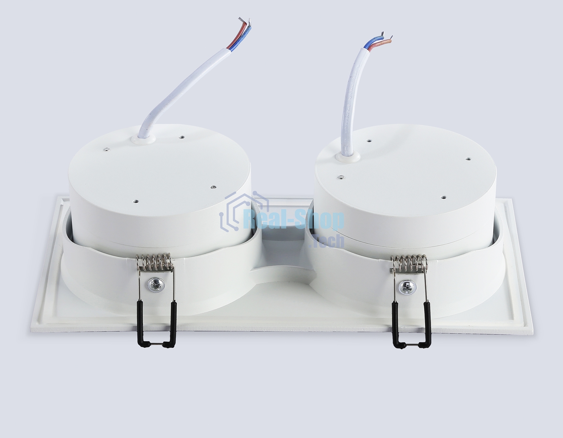 Светильник Ambrella light TN6659/2 WH белый IP44 GX53/2 220*110*48