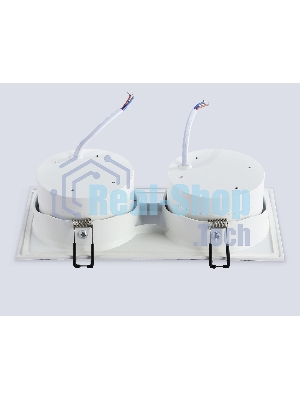 Светильник Ambrella light TN6659/2 WH белый IP44 GX53/2 220*110*48