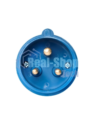 Вилка эл. каб. 32А 2P+РЕ 220В IP44 (023) EKF ps-023-32-220