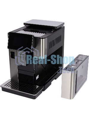 Кофемашина автоматическая DeLonghi ECAM610.74.MB черный/серебристый, исп. кофе - зерновой/молотый, 2.2 л, 1450 Вт, 19 Бар.