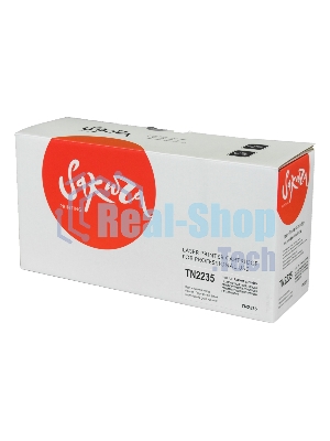 Картридж лазерный Sakura TN2235 для Brother HL-2240R, HL-2240DR, HL-2250DNR,  DCP-7060DR, DCP-7065DNR, DCP-7070DWR, MFC-7360NR, MFC-7860DWR, FAX-2845R, FAX-2940R, черный, 1200 к.