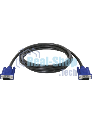 Кабель для монитора Defender SVGA HDDB15M M/M 1.8м BL BB340M-06