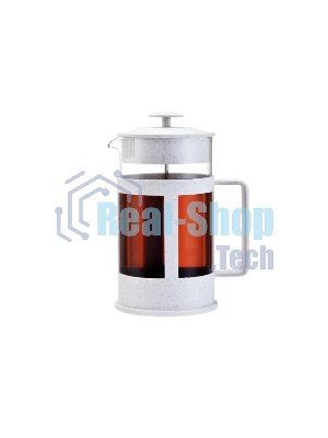 Френч-пресс LARA LR06-50-600 <600мл> экологически чистый материал, стальной фильтр 18/10, боросил. стекло