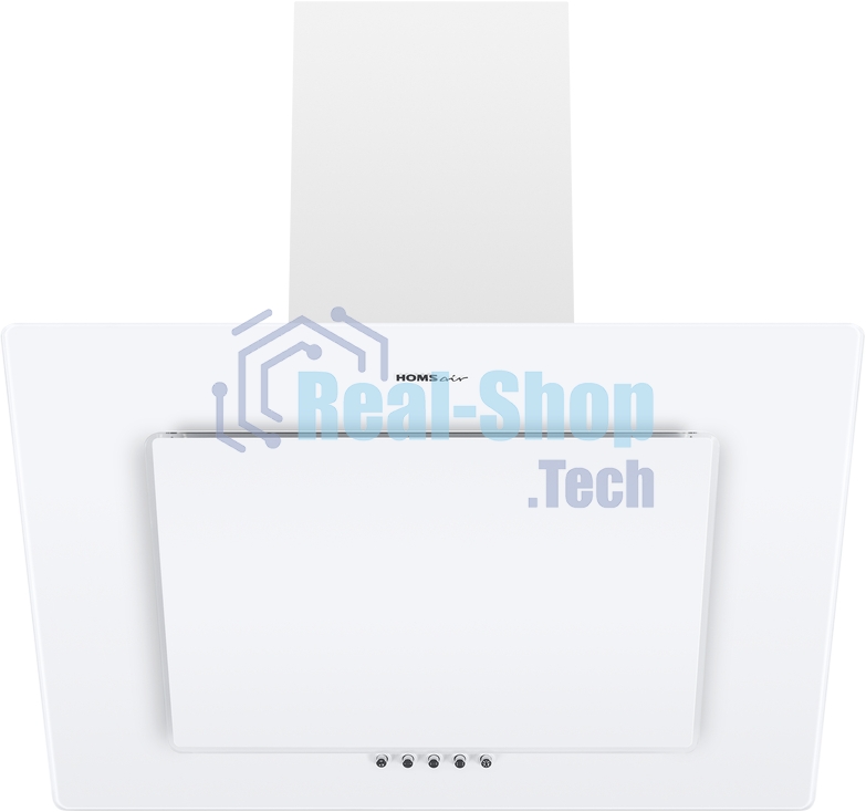 Вытяжка наклонная HOMSair Elf Push 60 белый, 60 см, 650 куб. м/ч, 47 дБ