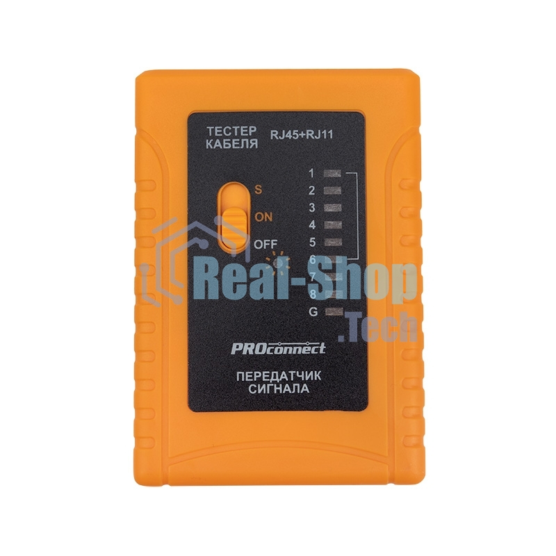 Тестер кабеля RJ-45+RJ-11 468 PROconnect