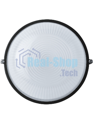 Светильник Navigator ЛОН NBL-R1-60-E27/BL 1х60Вт E27 IP54 (аналог НПБ 1301 черн. круг 60Вт)