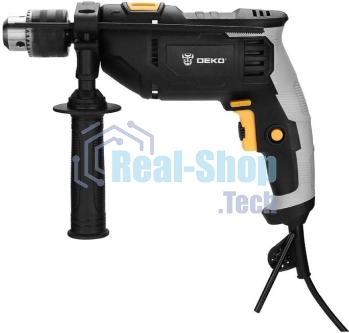 Дрель Deko DKID850W, 850 Вт, сетевая, ударная