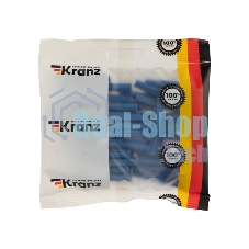 Дюбель распорный Kranz 6х50, синий, пакет (50 шт./уп.)