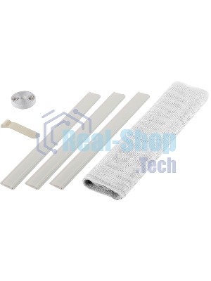 Сетка STAYER 12500-10-22 противомоскитная для двери с креп. лентой и грузиками пэт белая 1.0х2.2 м