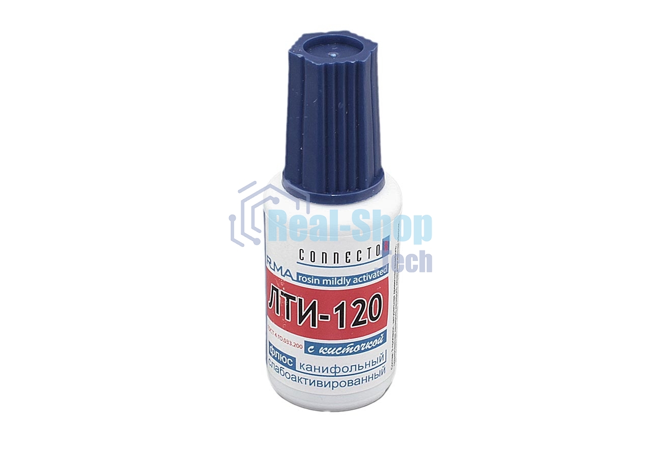 Флюс Connector ЛТИ-120 20 мл. с кисточкой