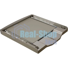 Соединительный элемент для сушильных машин Midea/ Соединительный элемент для сушильных машин Midea, выдвижная полка, максимальная нагрузка на полку 16 кг, серебристый