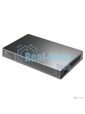 Коммутатор TP-Link JetStream 8-Port Gigabit Smart Switch with 4-Port PoE+, 4× Gigabit PoE+ Ports, 802.3at/af, 62 W PoE Power, Desktop Steel CaseIntegration with Omada SDN Controller, 802.1Q VLAN, STP/RSTP/MSTP, IGMP Snooping, 802.1p/DSCP QoS, ACL, 802.1x, Radius/Tac