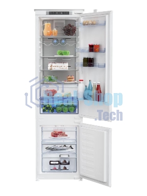 Встраиваемый холодильник Beko Diffusion BCNA306E2S двухкамерный белый