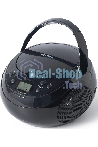 Аудиомагнитола Hyundai H-CD3300 черный 4Вт CD CDRW MP3 FM(dig)