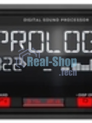 Автомагнитола Prology CMD-330, 1 DIN, Bluetooth, USB Type-A, AUX, пульт ДУ