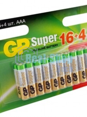 Элемент питания ААА GP GP24AA21-2CRSC5 Super Alkaline G-TECH алкалиновый, 5 шт