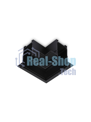 GL1040 BK черный коннектор угловой для встраиваемого шинопровода Magnetic 220V 80*80*47