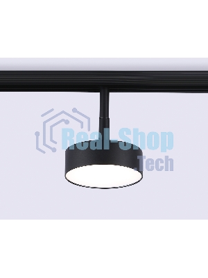 Светильник трековый светодиодный GL3853 BK черный IP20 12W 4200K 48V D95*30