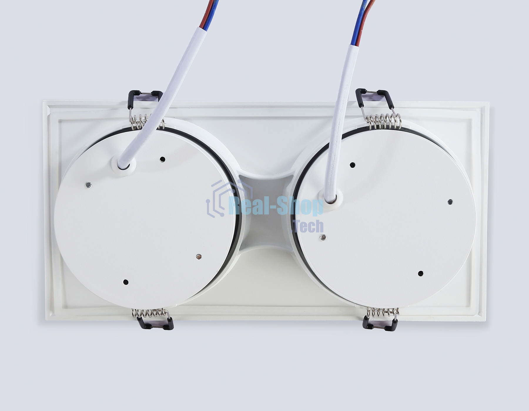 Светильник Ambrella light TN6659/2 WH белый IP44 GX53/2 220*110*48