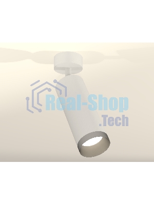 Светильник Ambrella Light XM6342004 SWH/MCH белый песок/хром матовый MR16 GU5.3 (A2202, C6342, N6133)