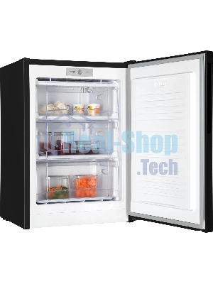 Морозильная камера Nordfrost DF 256 BAP, черный, 100л, 3 ящика
