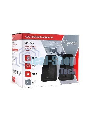 Акустическая система Gembird SPK-505, черный, 10 Вт, рег. громкости, USB-питание