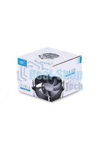 Кулер для процессора DEEPCOOL CK-11508 черный, 92 мм, алюминий, 2200 об/мин, 30.1 дБ, 3 pin, 65 Вт, 70 мм