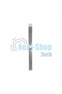 Термоусаживаемая трубка Rexant 8,0/4,0 мм, серая, упаковка 50 шт. по 1 м