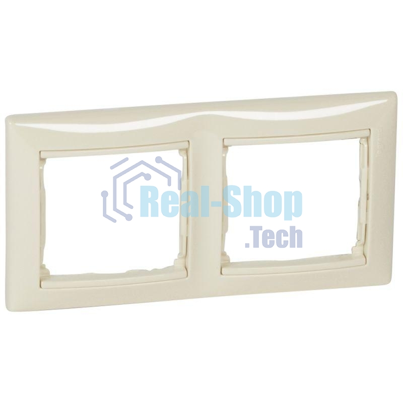 Рамка 2-м Valena горизонт. сл. кость Legrand 774352