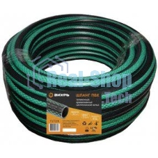 Шланг поливочный ПВХ трехслойн. армир. 3/4 15м зел. Вихрь 73/7/2/9