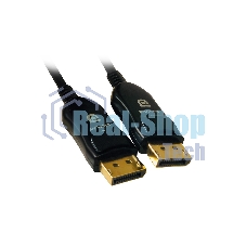 Кабель аудио-видео Digma 1.4v AOC DisplayPort (m)/DisplayPort (m) 10м. позолоченные контакты черный (BHP DP 1.4-10)