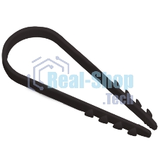 Дюбель хомут IEK UHH36-19-25-100 19-25 мм нейлон черный (100 шт) IEK