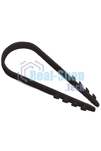 Дюбель хомут Iek UHH36-19-25-100 19-25мм нейлон черный (100шт) ИЭК