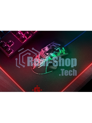 Мышь проводная Defender Bulletstorm GM-928 черный, 7200 dpi, USB, кнопки - 7