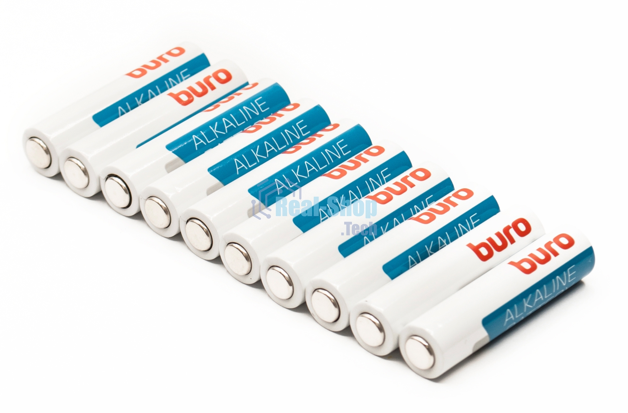Батарея Buro Alkaline LR03 AAA (10шт) коробка