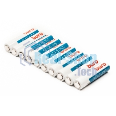 Батарея Buro Alkaline LR03 AAA (10шт) коробка